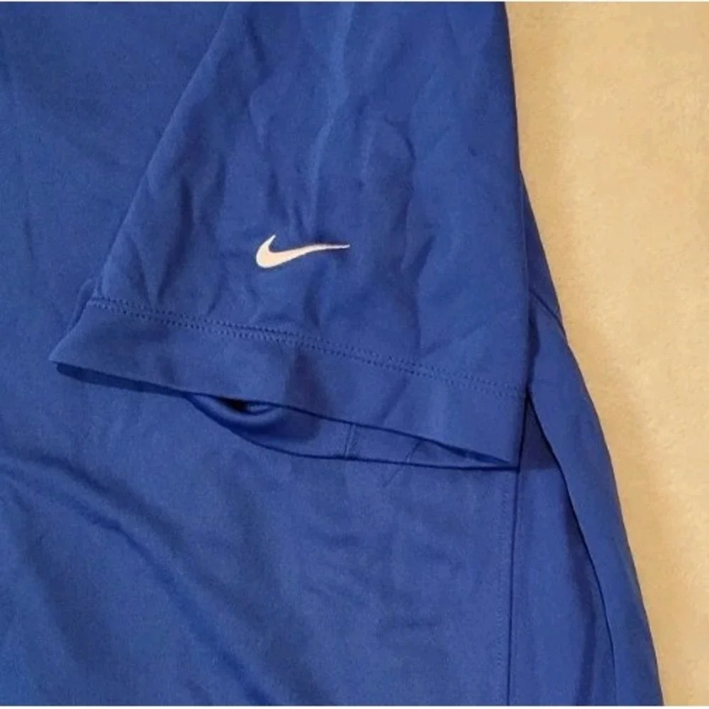 NIKE GOLF DRI FIT MENS BLUE POLO SIZE XL